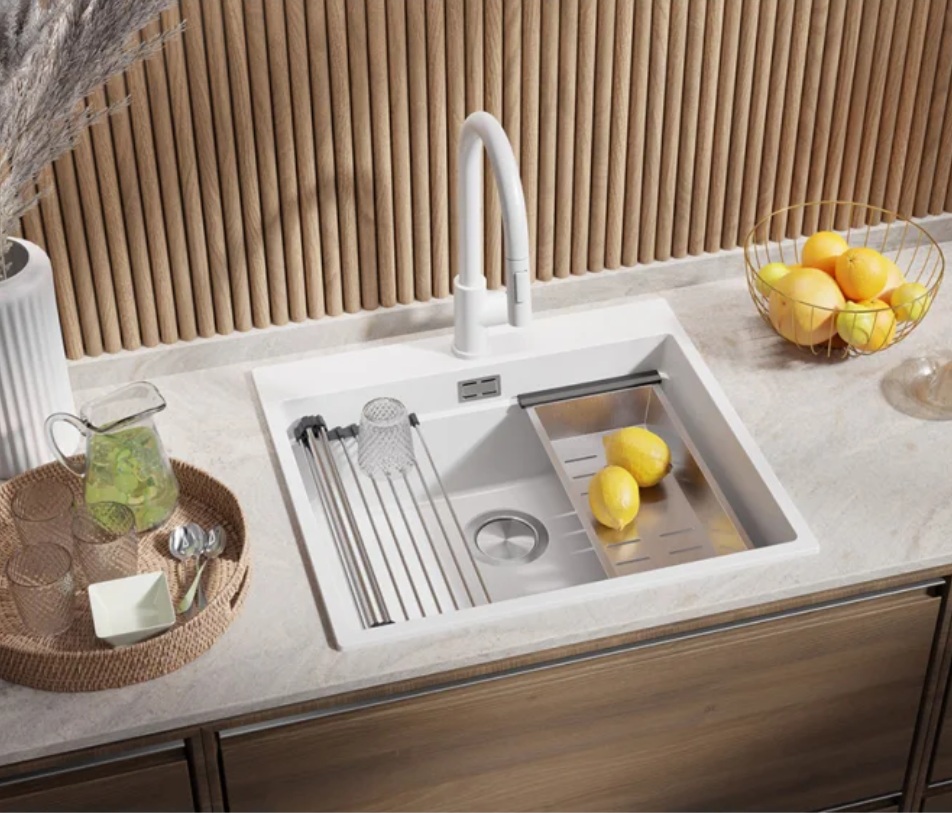 KANDO OSLO 60 MAX LEVEL BELA 580x530/200 MM