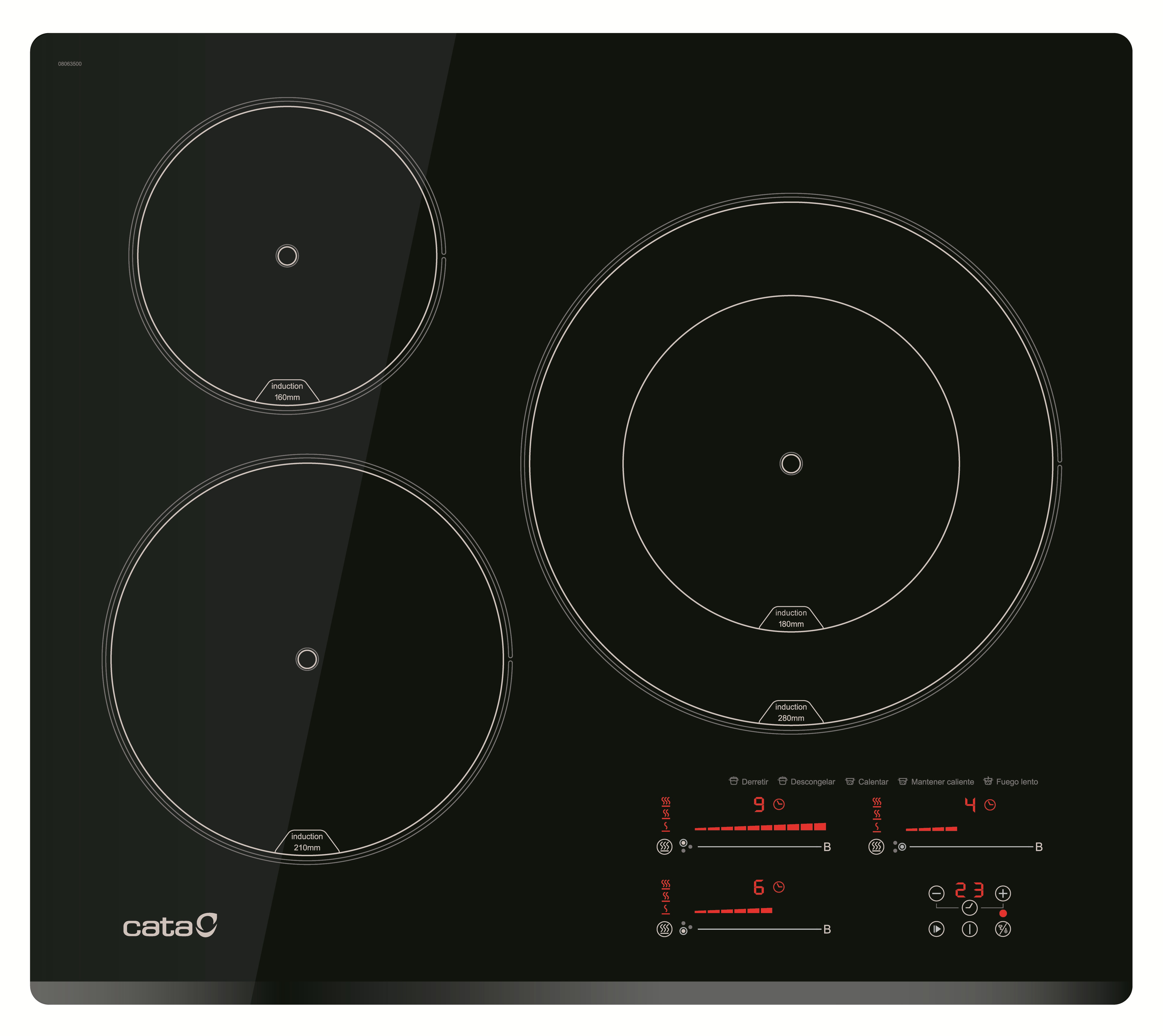 CATA INDUKCIONA PLOČA INSB 6028 BK