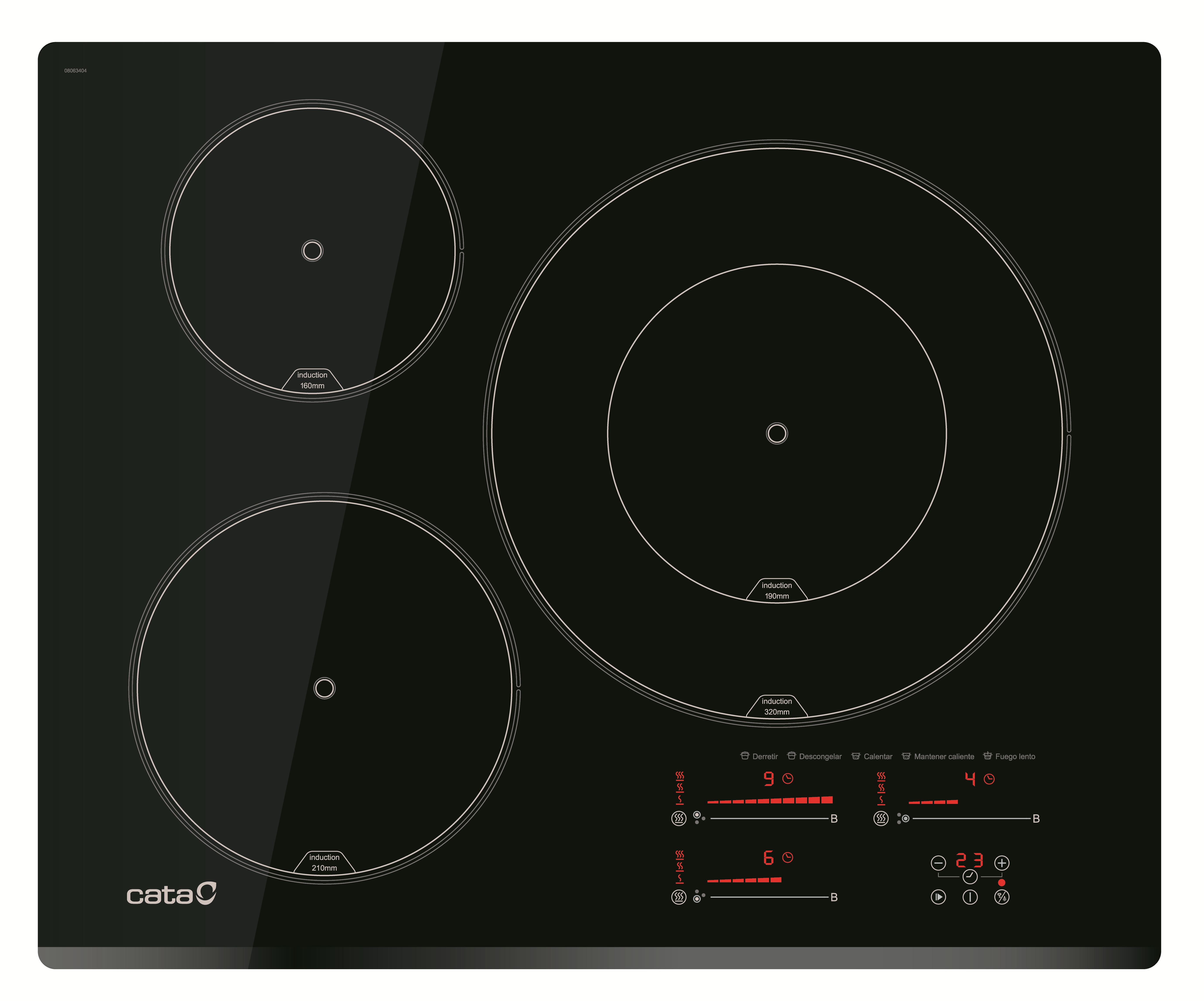 CATA INDUKCIONA PLOČA INSB 6032 BK