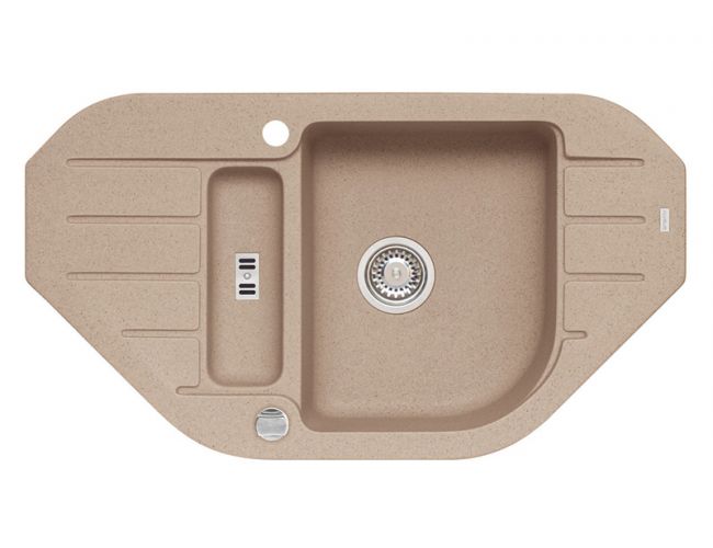 ALVEUS sudopera NIAGARA 60, BEIGE 900x500/160mm