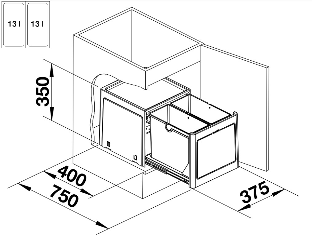 BLANCO BOTTON PRO 45/2 automata