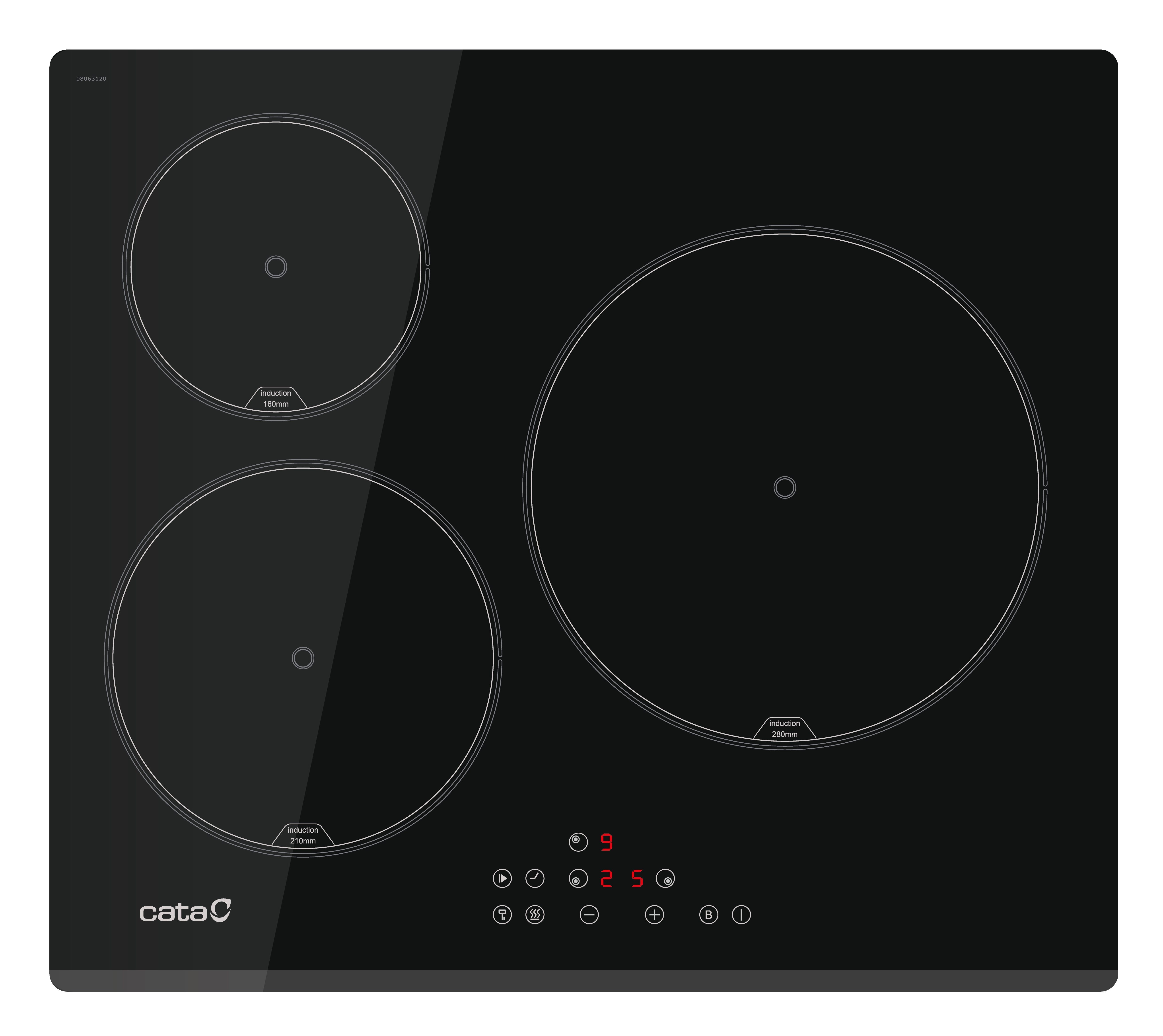 CATA INDUKCIONA PLOČA IB 6303 E2 BK