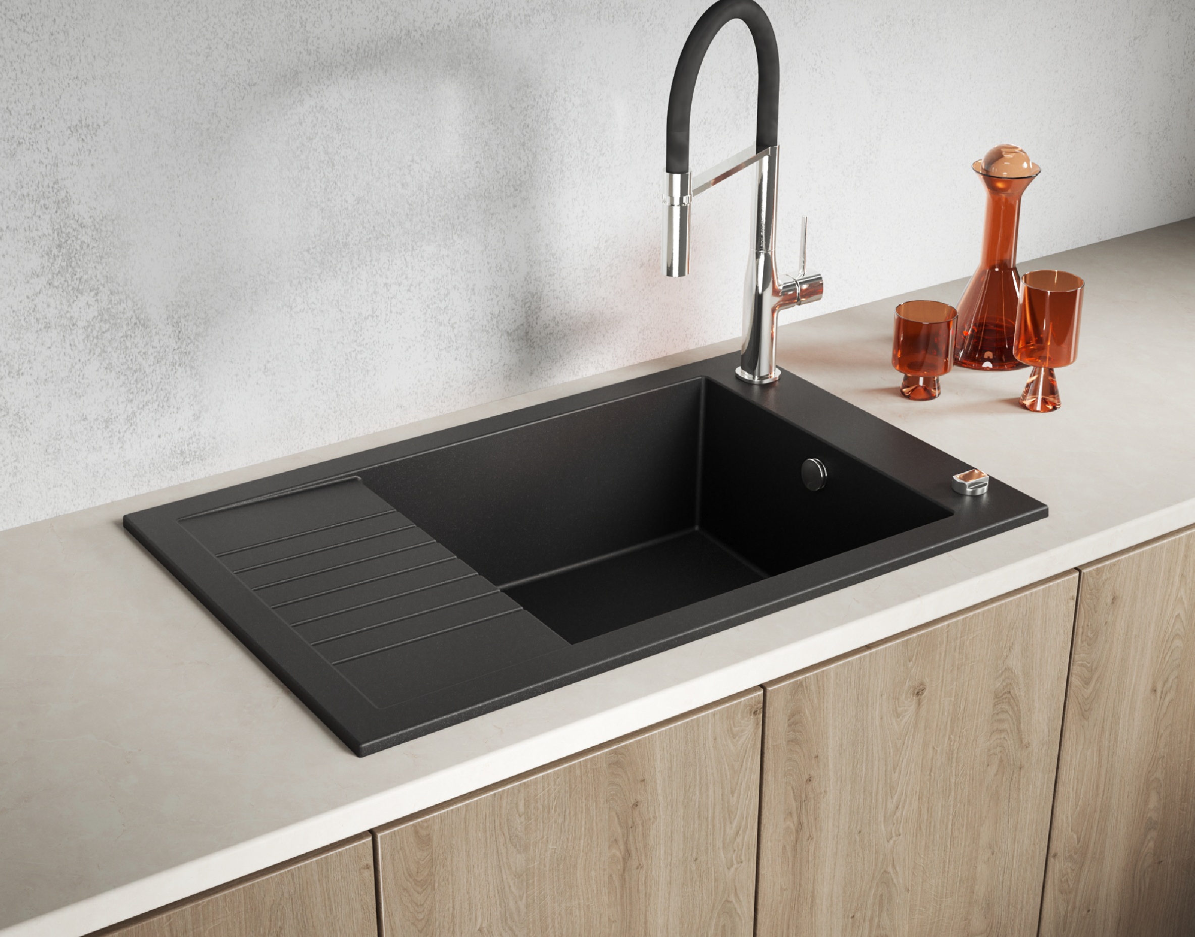 LAVEO PIONIER SBR 713T CRNA 780x500/190 mm