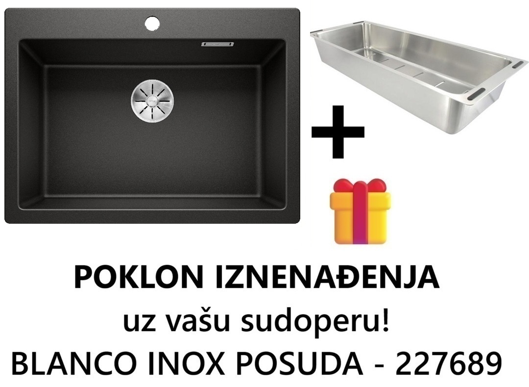 BLANCO PLEON 8 CRNA 700x510/220 mm